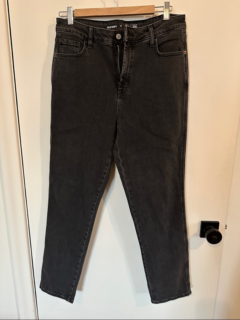 Old Navy Black Vintage Slim High-Rise Jeans